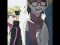 foto terahir itu aku ya yang edit, ok #sarada #sumire #boruto #kawaki