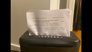 Shredding all of my VCE Software Development Practice Exams