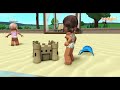 Family's SUMMER DAY TRIP! NEW BEACH & FAIR, DRIVE IN MOVIE THEATRE! VOICE Roblox Bloxburg Roleplay