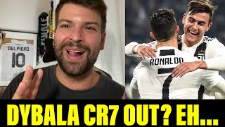 Dybala e Cristiano Ronaldo sul mercato? Lasceranno la Juventus? ATTENZIONE: non scontato! 🙄