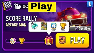 Arcade Man Score Rally Solo Challenge | Match Masters Solo Challenge | Match Masters