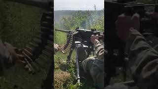 Machine gun heavy firing #shorts #youtube #short #shortvideo #shortsvideo #gun #warzone #russia