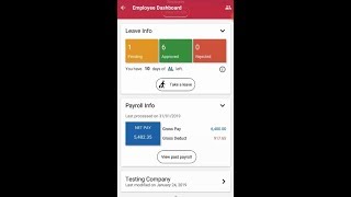 SQL eLeave Apps