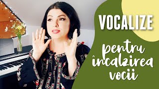 Vocalize pentru încălzirea vocii | Din dragoste pentru Voce | Andra Dan