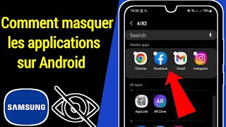 Comment masquer l'application dans Samsung Mobile | Comment masquer les applications sur Android