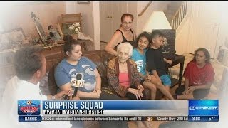 A grand surprise for a special grandmother and caregiver