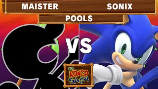 2GG Kongo Saga - Maister (G\u0026W) VS Sonix (Sonic) - Smash Ultimate - Pools