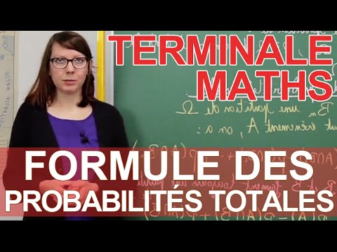 Formule Des Probabilités Totales Démonstration