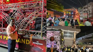 New Dashrath pad band at Ameerpet bonalu 2024 || Hyderabad famous pad band || Dashrath Pad band