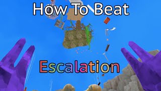 How to beat the new Escalation (Only Up) map in Gorilla Tag