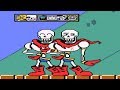 NEW & OLD PAPYRUS TEAM UP IN SURVIVAL MODE | FUNNY GAMING