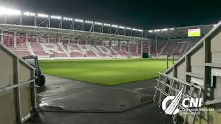 STADION RAPID | S-a aprins nocturna în Giulesti! Imagini superbe din Giulesti, de pe noul stadion