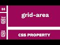 CSS Property : grid-area explained !
