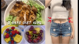 (ENGCC) 5일만에 3kg 뺀 다이어트 일상 브이로그💪🏻🔥/ 5 days diet vlog