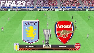 FIFA 23 | Aston Villa vs Arsenal - UEFA Europa League - PS5 Gameplay