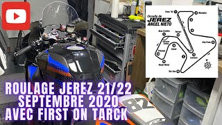 Roulage Circuit Jerez avec First on Track 21/21 septembre 2020