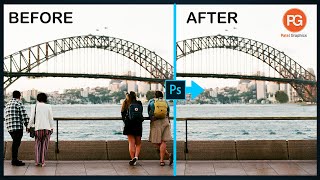 How To Remove People From Photos in Photoshop || Photoshop Tutorial