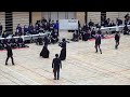 男子準々決勝【玉島×東海大星翔】第25回青龍旗高校剣道大会2024〜一本勝ち抜き〜【r6 12 22 熊本県・益城町総合体育館】