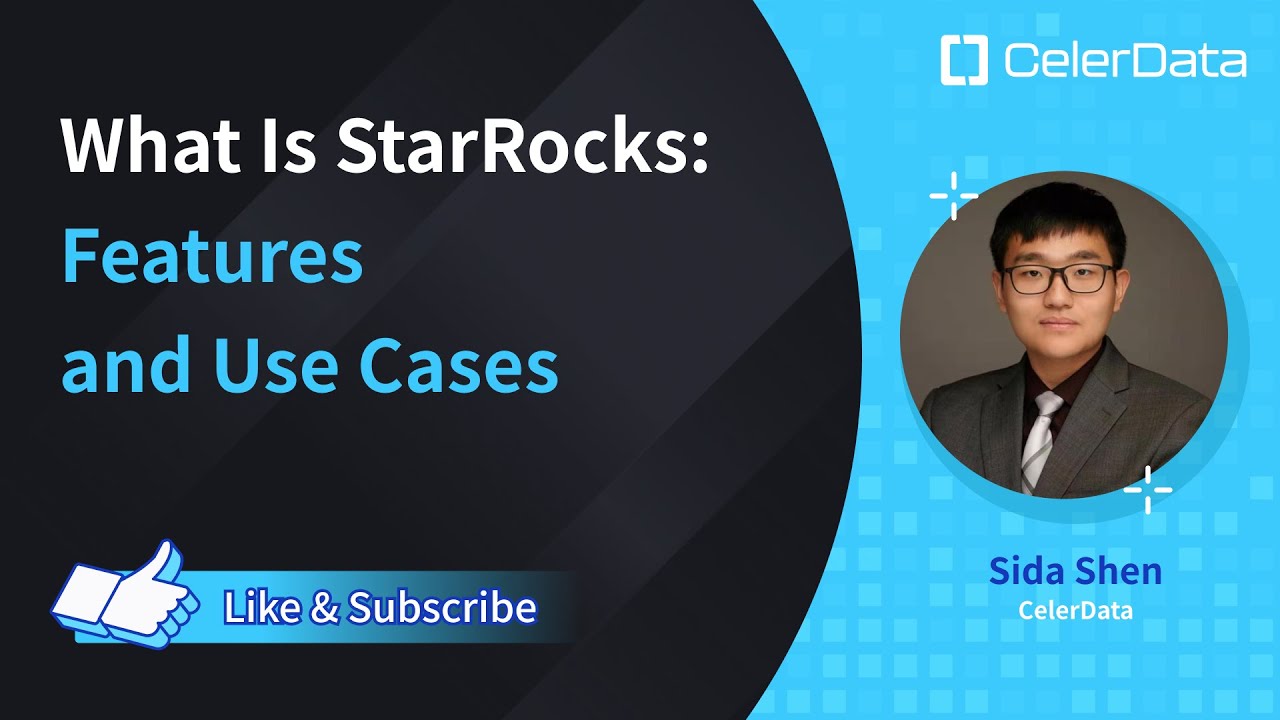 What Is Starrocks Features And Use Cases Youtube