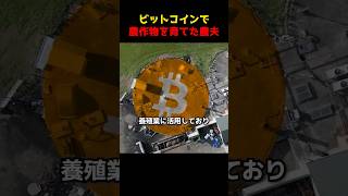 ビットコインで農作物を育てた農夫