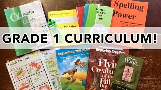 FIRST GRADE CURRICULUM HAUL! | 2018/19 HOMESCHOOL