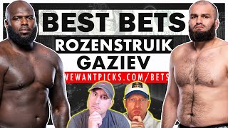 BEST BETS: UFC Vegas 87: Rozenstruik vs. Gaziev Betting Guide