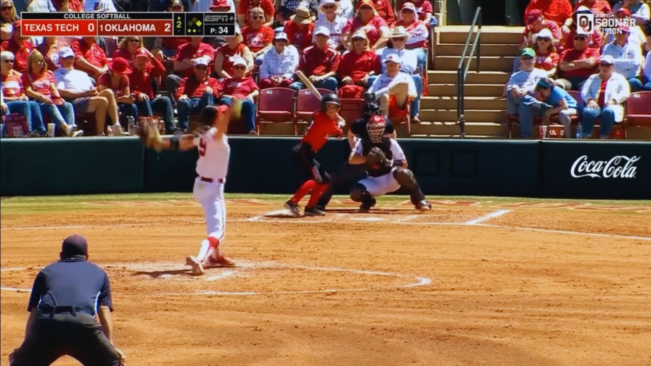 Oklahoma Sooners Softball VS. Texas Tech Game 3 | Highlights (2023 ...