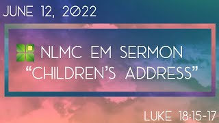 2022.06.12 NLMC EM Sermon- \