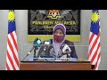 Sidang Media oleh YB Timbalan Menteri  Pembangunan Wanita, Keluarga dan Masyarakat | 7 Mac 2022