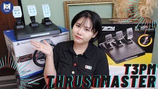 想圓賽車手的夢想嗎(♡˙︶˙♡) [Thrustmaster T3PM Pedals 三踏板 100％金屬踏板]