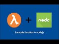 How to create AWS Lambda function in Nodejs quickly | Hands-on tutorial (Steps) | Beginner's guide