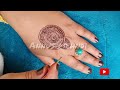 2025 new style mehndi design stunning gol tikki mehndi design latest mehndi trend u0026 design 2025