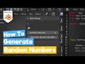 Blender Python Tutorial : How to Generate Random Numbers [learn python for beginners]