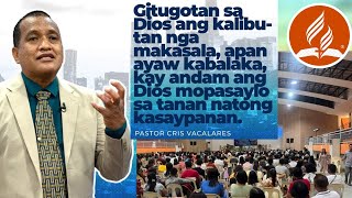 WHY GOD PERMITS THE WORLD TO BE DESTROYED BY SIN  ( Ptr. Cris Vacalares )