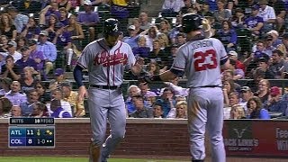 ATL@COL: Freeman crosses home on throwing error