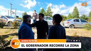 EL GOBERNADOR RECORRE LA ZONA