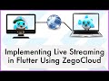 Implementing Live Streaming in a Flutter App using ZegoCloud Live Streaming SDK