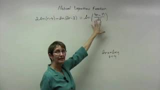 Math 1525 - 1 6 Natural Logarithmic Functions