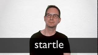 How to pronounce STARTLE in British English