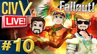 Civ 5 Fallout Live #10 - Bomb Rush