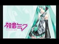 【初音ミク】miku hatsune ~ mobius