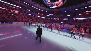 Jaw dropping drone video at Blackhawks game will get your adrenaline pumping