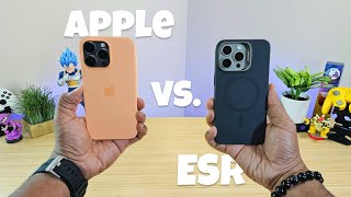 iPhone 15 Pro Max Silicon Case Battle: Apple Silicone Vs. ESR Cloud