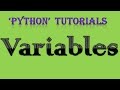 2. Variables in Python Tutorial
