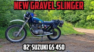 New Scrambler Bike! 1982 Suzuki GS 450