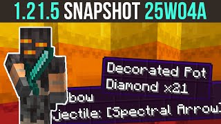 Snapshot 25W04A | Sword Blocking, Movement Changes \u0026 Better Tooltips | Minecraft 1.21.5