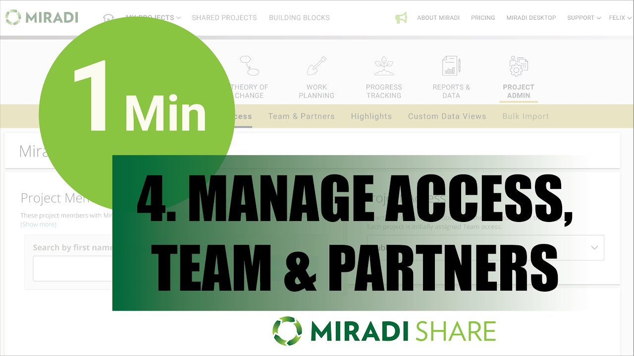 4 Manage Access Team Partners Youtube