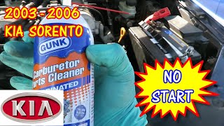 2003-2006 Kia Sorento - NO START - Cranks But Does Not Start - P0340 #kiasorento