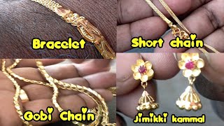 Handmade Gobi Chain, Short Chain,Bracelet,Jimikki Kammal