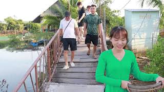 Cùng Đại Gia Đình Đi Hái Rau Về Nấu Lẩu Cua Đồng / Nhà Quê #294